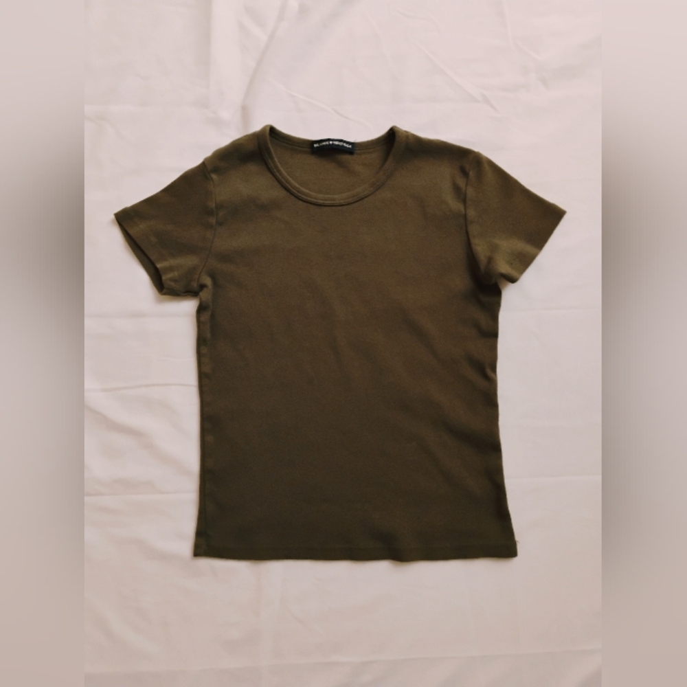 Brandy Melville olive green top